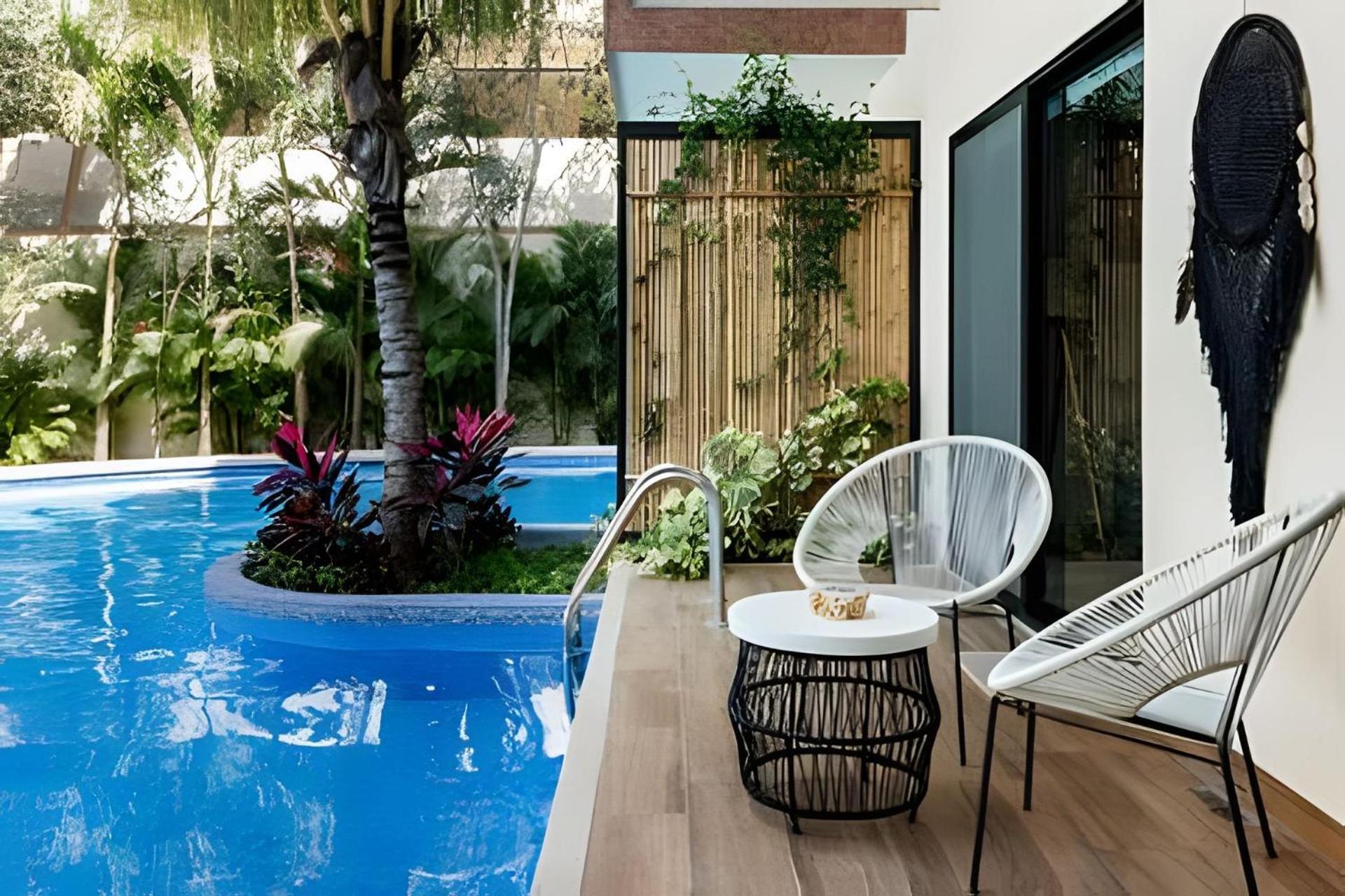 Casa De Lujo Ka'An Maya Acceso Swimup A La Piscina Tulum Exteriör bild