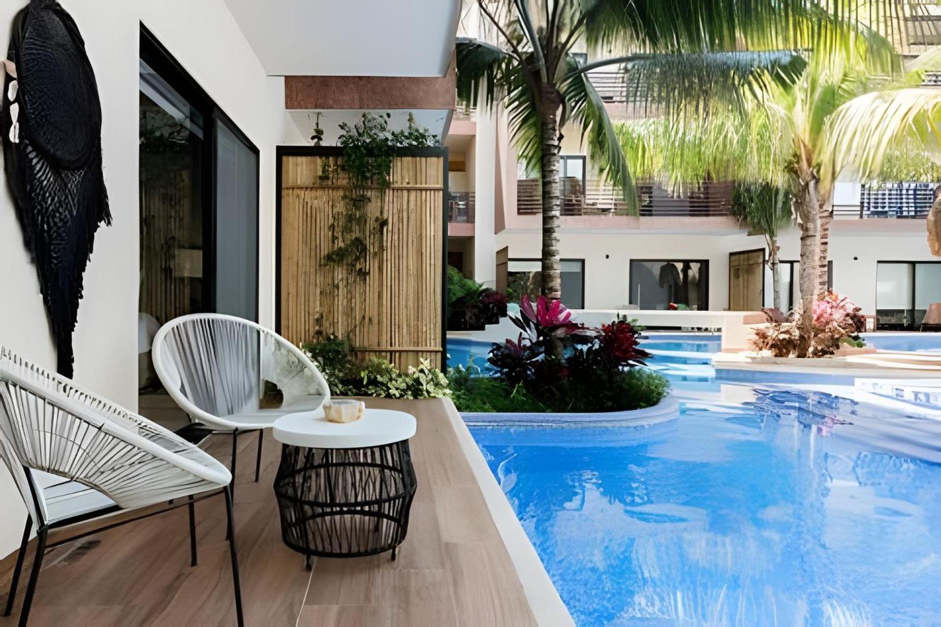 Casa De Lujo Ka'An Maya Acceso Swimup A La Piscina Tulum Exteriör bild