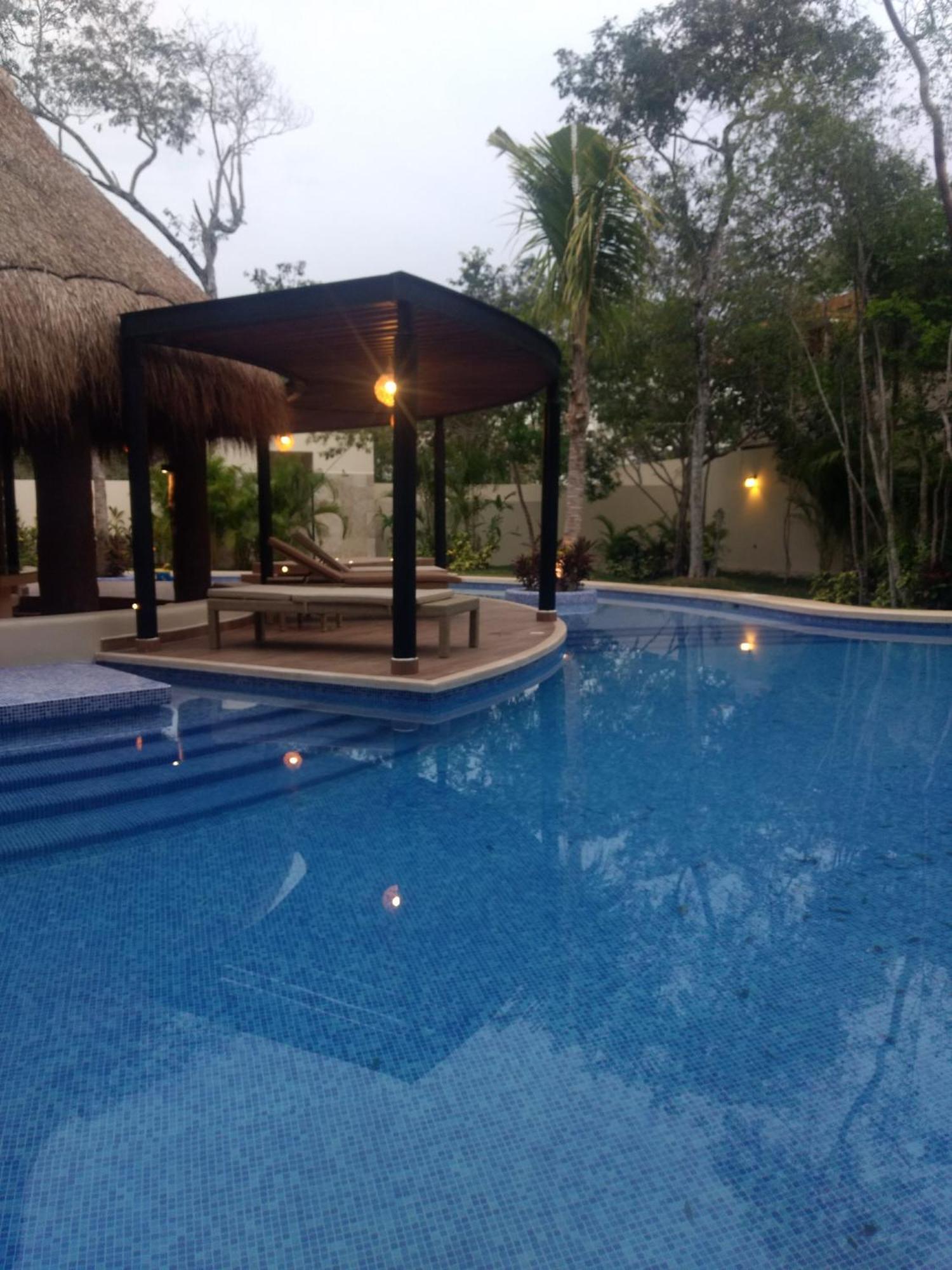 Casa De Lujo Ka'An Maya Acceso Swimup A La Piscina Tulum Exteriör bild